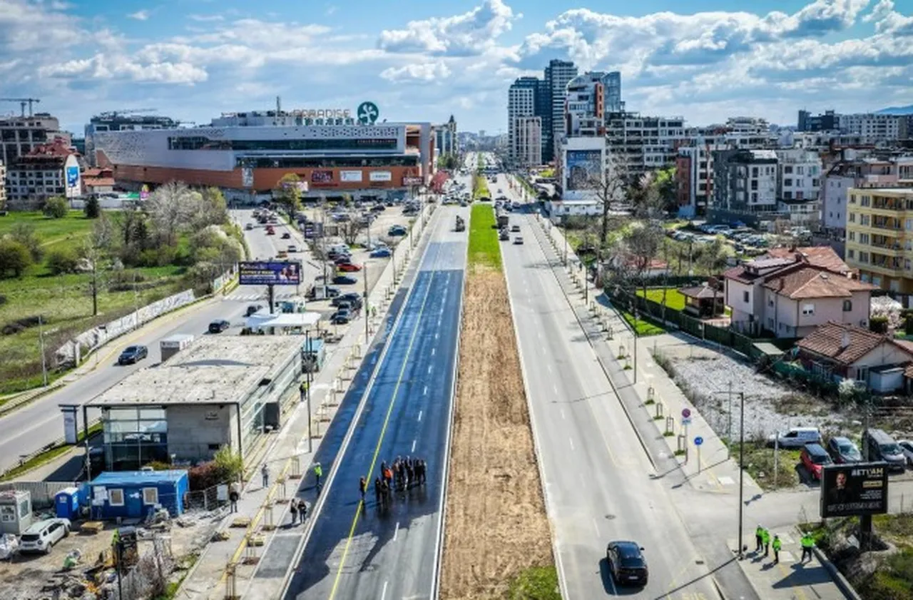 Пускат напълно движението по столичния бул. "Тодор Каблешков"