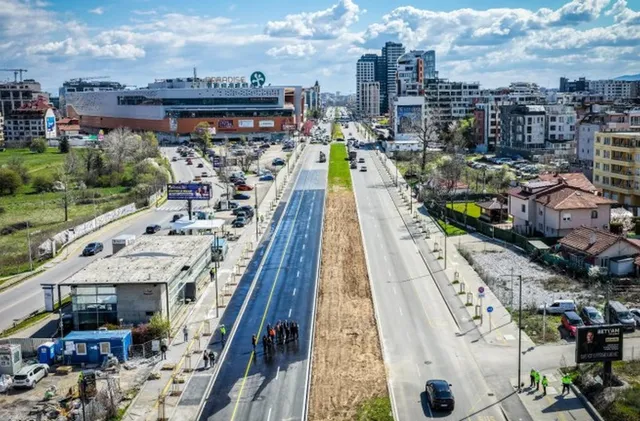Пускат напълно движението по столичния бул. "Тодор Каблешков"
