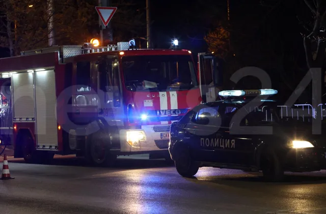 Взрив в столичен квартал: Пожар от контейнер изпепели автомобил в София (СНИМКИ)